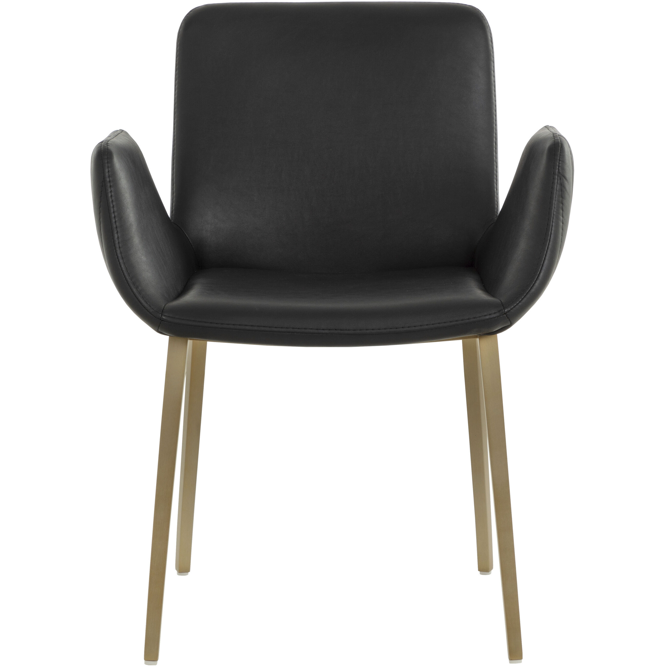 Lucano Bravo Black Dining Armchair